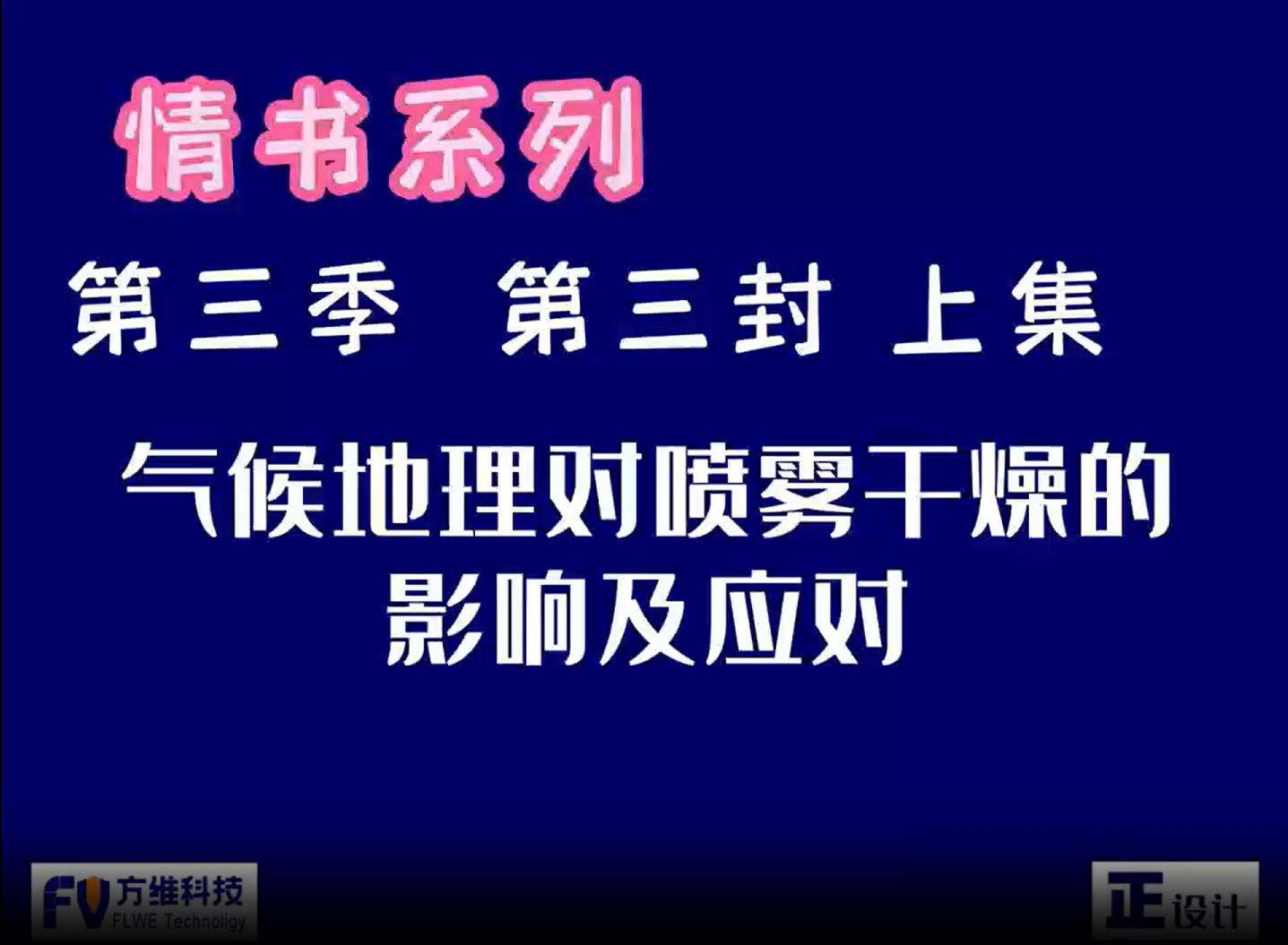 氣候地理對食品噴霧干燥的影響及應對第一集